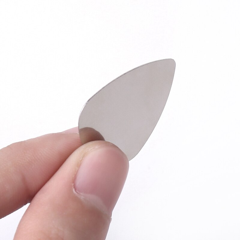 50Pcs Guitar Picks Plectrum 0.3Mm Stainless Steel Metal Electric Guitar Bass Picks Plectrum Guitar Parts &amp; Accessories