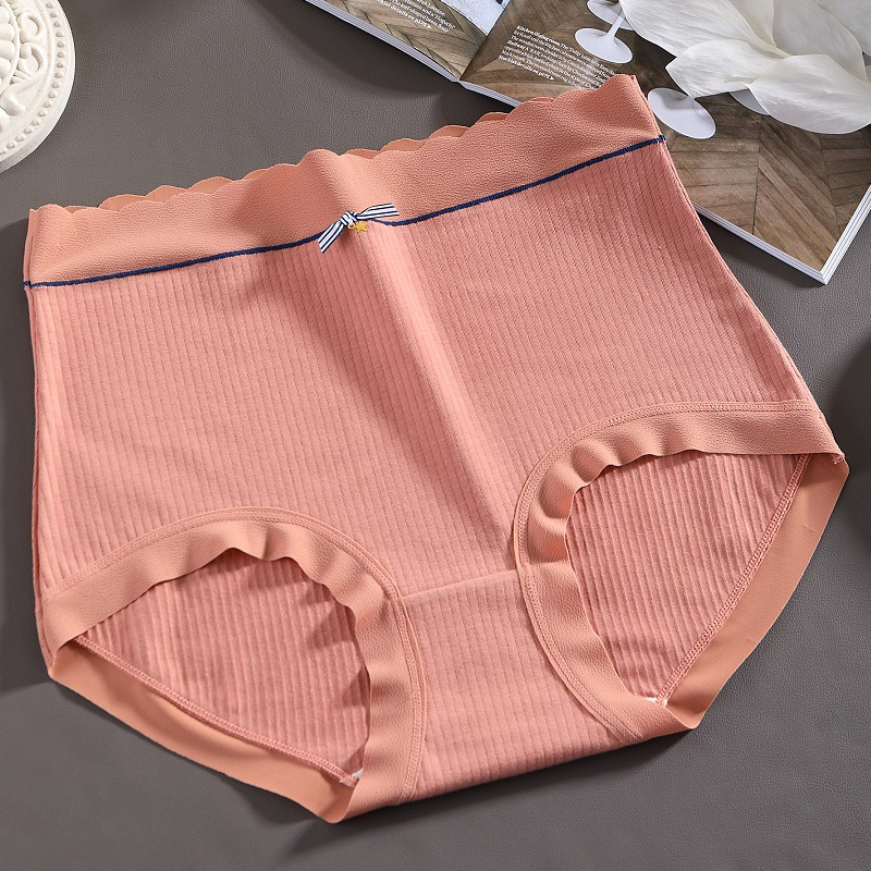 Bragas de algodón de Xl-XXXL, ropa interior de talla grande para mujer, calzoncillos sin costuras de cintura alta, bragas de encaje sexis, lencería femenina