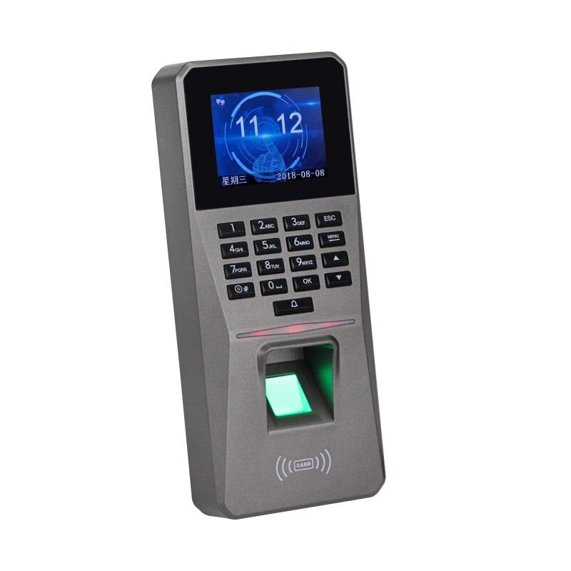 Access Control Kits DC 12V 2.4Inch TFT Display Fingerprint Password Card Door Alarm Attendance Access Control Rfid Lock