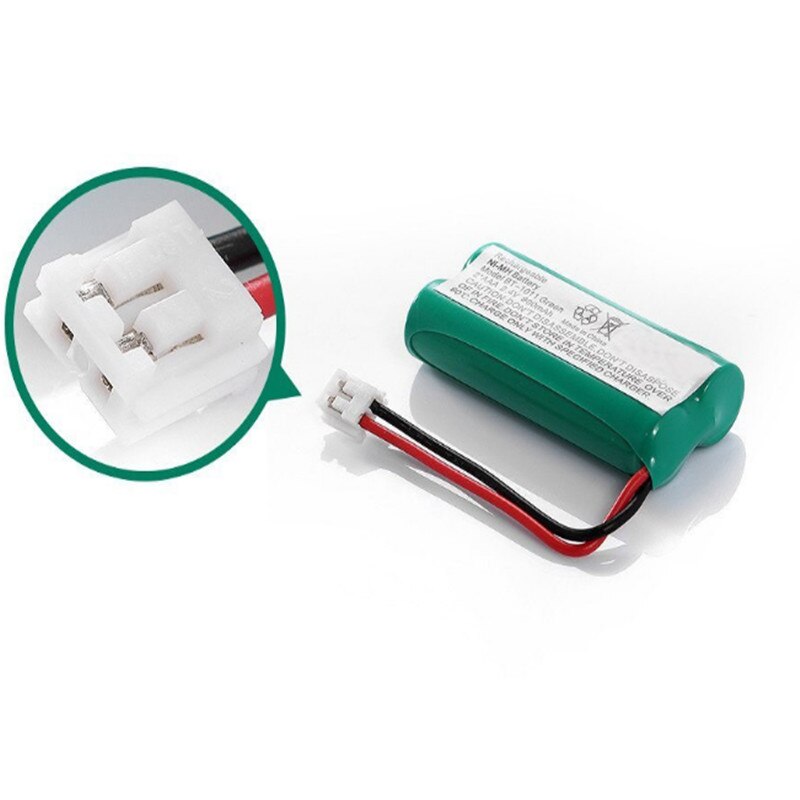 2.4V 800mAh Ni-MH Cordless Phone Battery for Uniden BT-1011 BT-1018 BT101