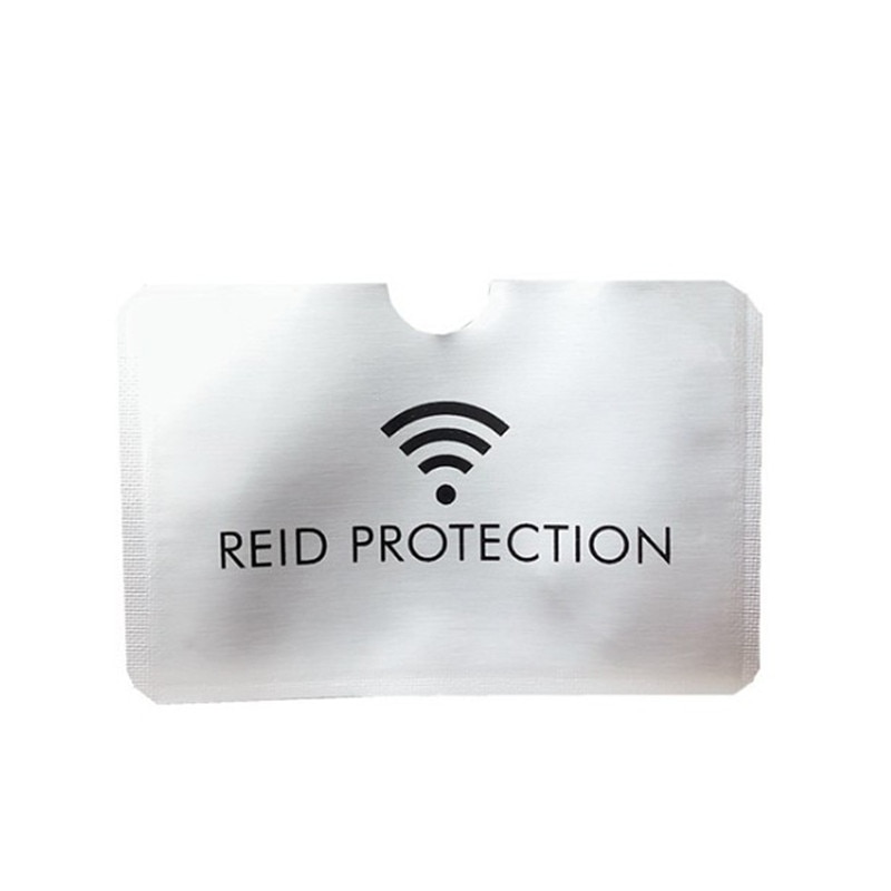 10PCS Credit Card Protector Secure Sleeve RFID Blocking ID Holder Foil Shield Bank Card cover Sleeve Wallet