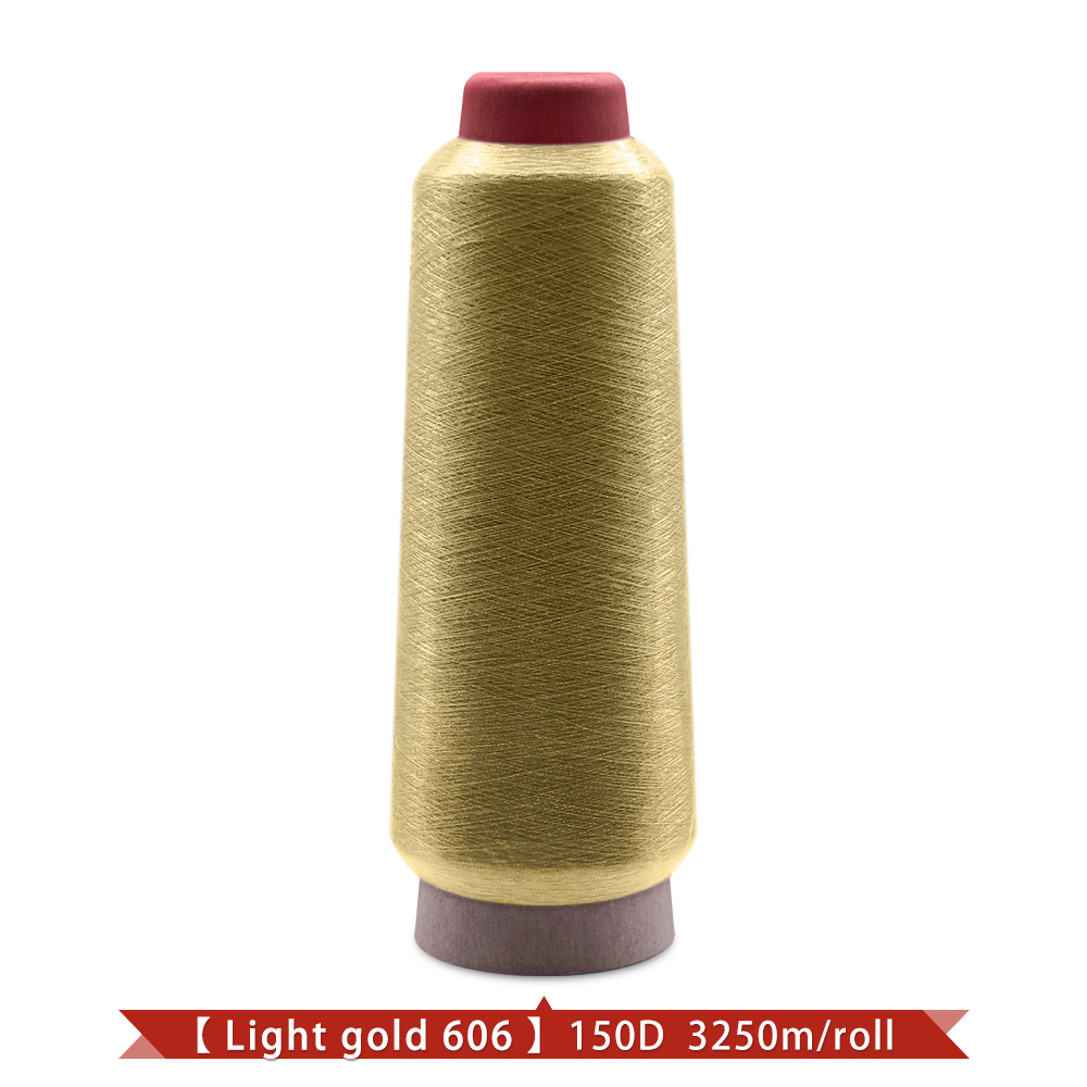 3200M/Roll DMC Metallic Embroidery Crochet Knitting Yarn Cross Stitch Metallic Yarn Threads Sewing accessory diy: Rose Pink  