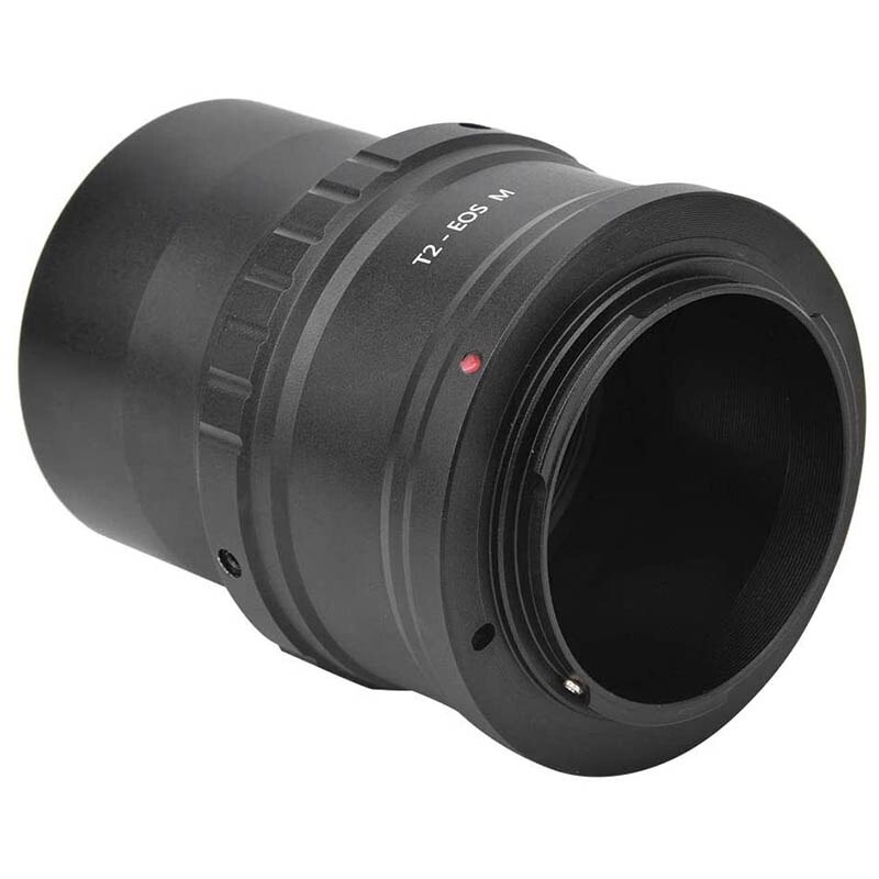 Anillo adaptador de telescopio T2 - EOSM 2 Inche para montura de cámara Canon EOSM sin espejo en telescopio ocular de 2 pulgadas