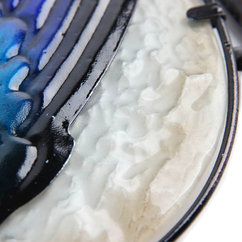 Metalowy ptak dekoracja ścienna robić dekoracji ogrodu zewnętrzne posągi na akcesoria ogrodowe miniaturowe i rzeźby