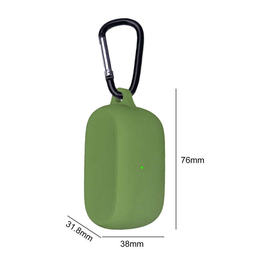 Silikone beskyttelsescover etui til jabra til elite 3 skin shell til elite 3 ladeboks cover tasker bluetooth øretelefon tilbehør