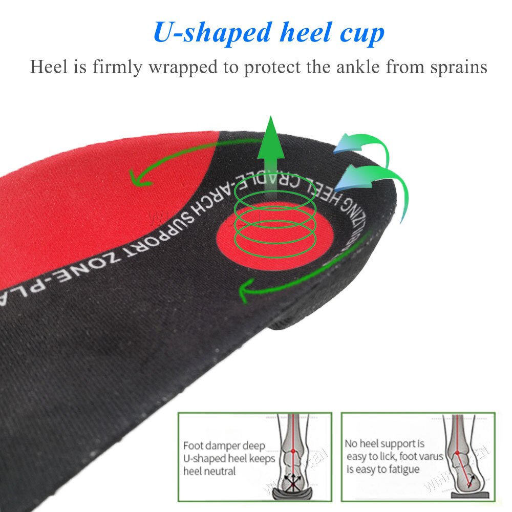 EVA Arch Support Flat Foot Health orthopedic Insoles for feet men and women OX Leg pads insert insoles for feet