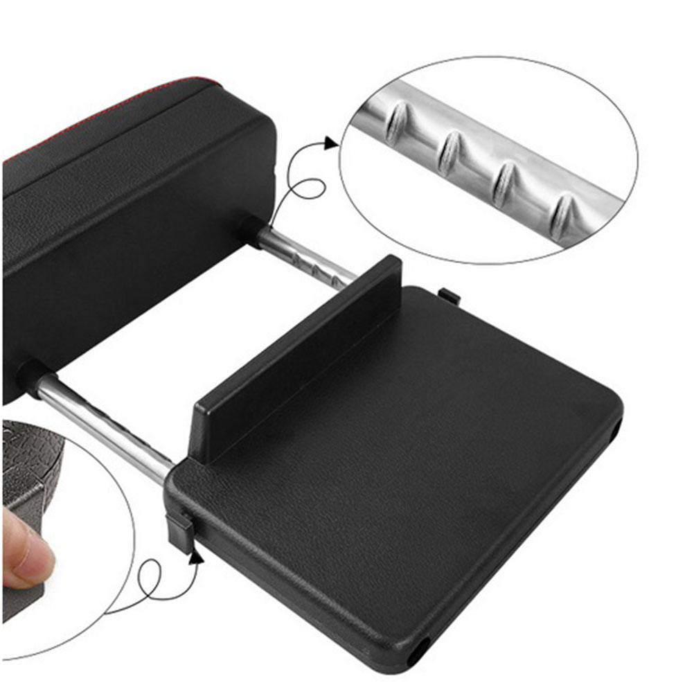 Accoudoir universel pour voiture, support de coude réglable, organisateur de voiture, boîte d'accoudoir avec chargement sans fil, boîte de rangement pour espace de siège de voiture