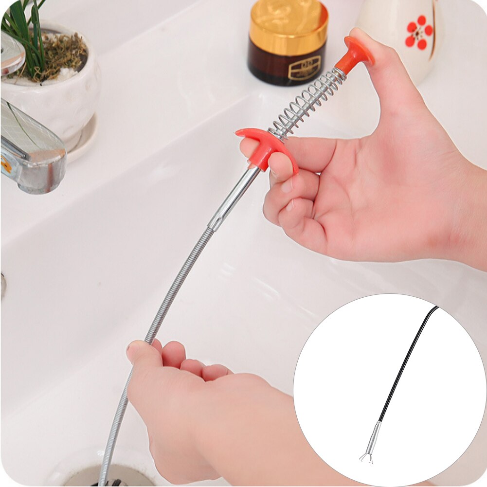 3Pcs Afvoer Cleaners Keuken Riool Baggeren Apparaat Wastafel Reinigingsborstel Haar Verwijder Gereedschap Afvoer Cleaners