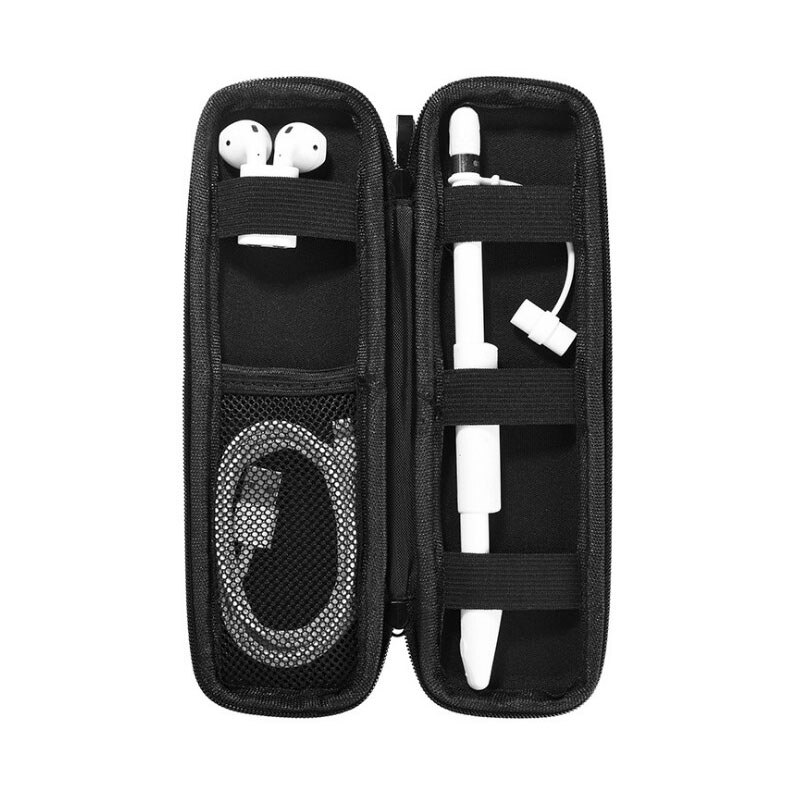 Funda protectora de almacenamiento para Apple Pencil Ipencil, funda de piel para Cable EVA, carcasa dura, bolsa de transporte, accesorio