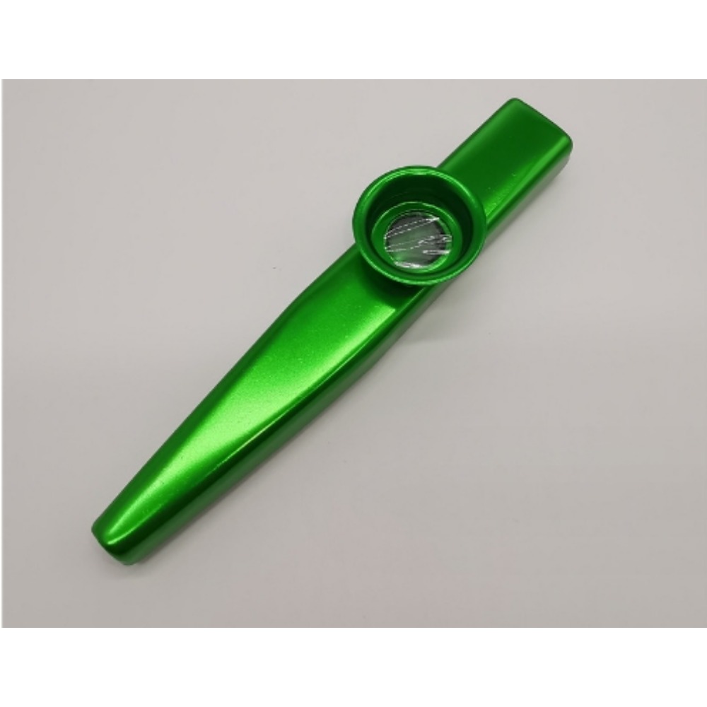 Simple léger Kazoo alliage d'aluminium métal pour Instrument de guitare amateurs de musique Instrument Instrument de musique strumenti: green