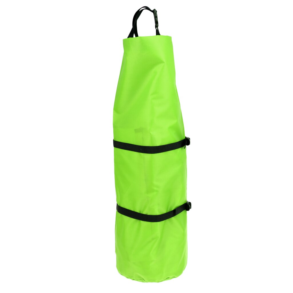 Waterbestendig 20D Tent Slaapzak Lichtgewicht Compressie Zak Draagtas Tas: green