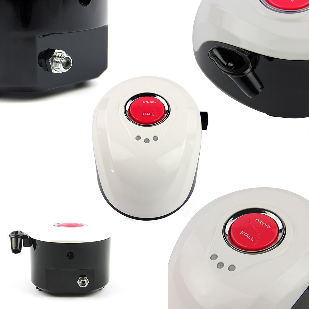 Blanco aerógrafo kit de maquillaje Mini compresor de Control doble pluma de aerógrafo Akvagrim cara pintura aerógrafo de cosmética para el de Arte de uñas