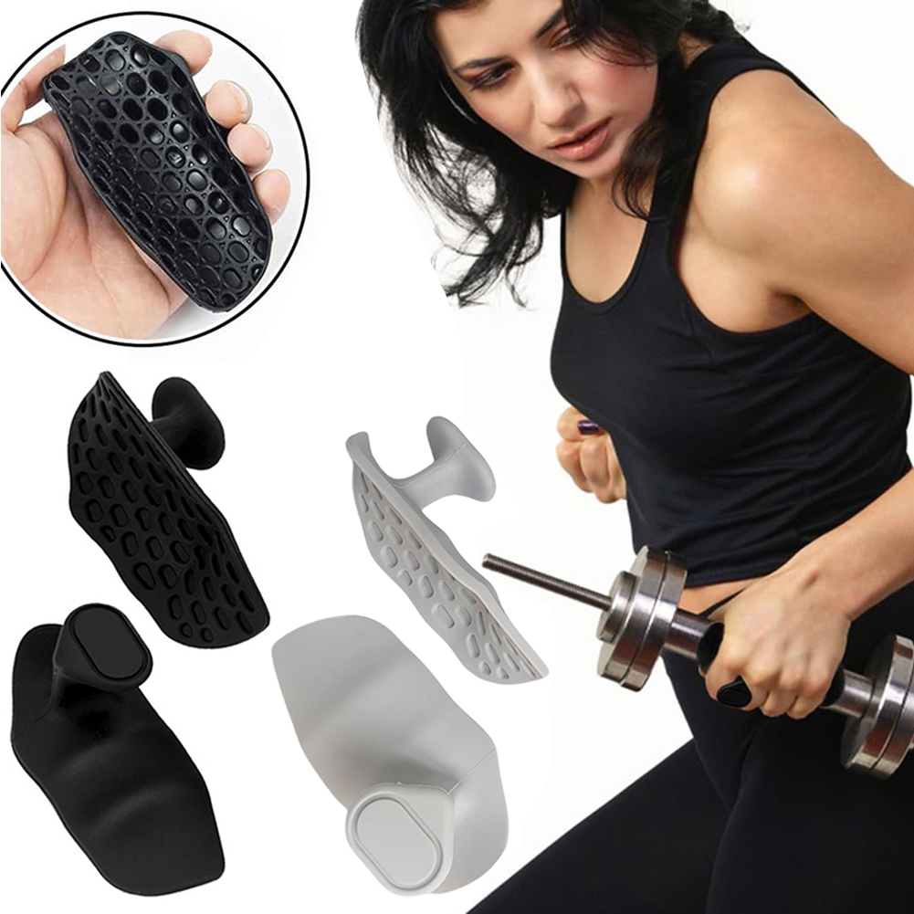 Guantes de gimnasio antideslizantes sin dedos para entrenamiento, empuñaduras de levantamiento de pesas para levantamiento de pesas, dominadas para entrenamiento de gimnasia y empuñaduras de ejercicio