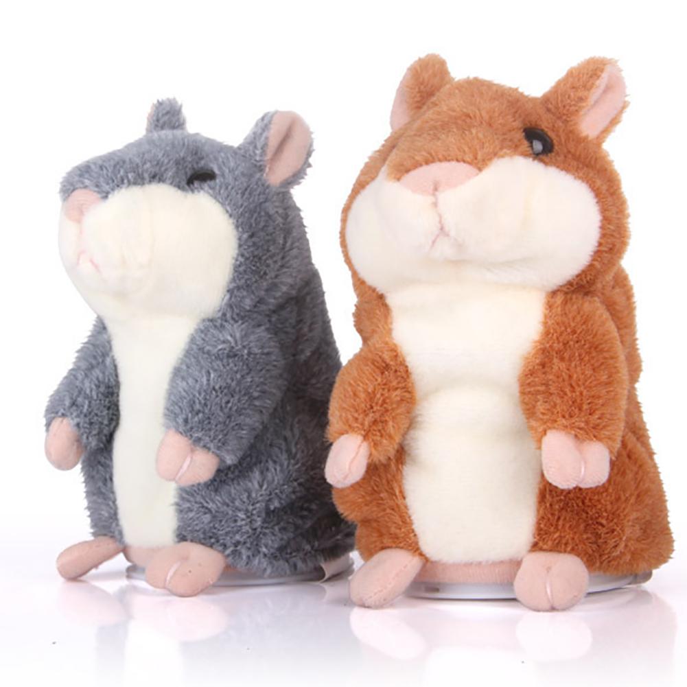 Talking Hamster Mouse Pet Plush Toy Cute Speak Sound Record Children Baby