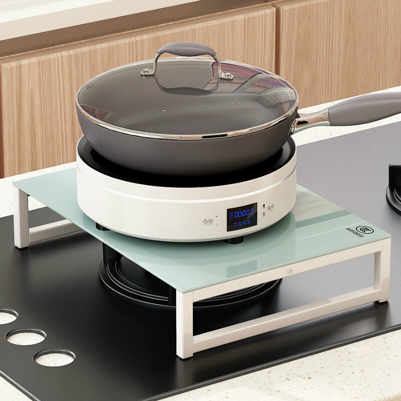 Kitchen shelf induction cooker support rack microwave oven natural gas integrated stove electric ceramic stove shelf WF