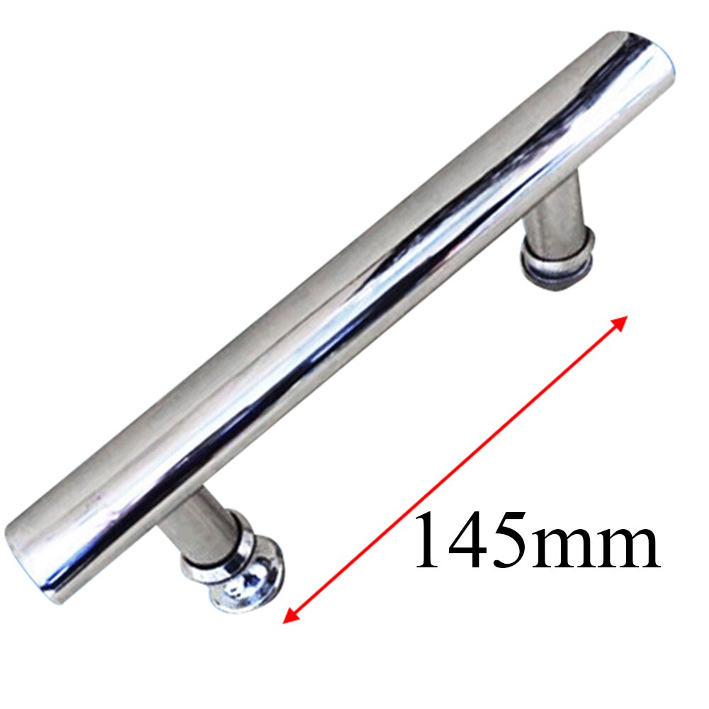 Stainless Steel Easy Install Pull Enclosure Accessories Polished Indoor Silver Home Shower Universal Door Handle Hardware