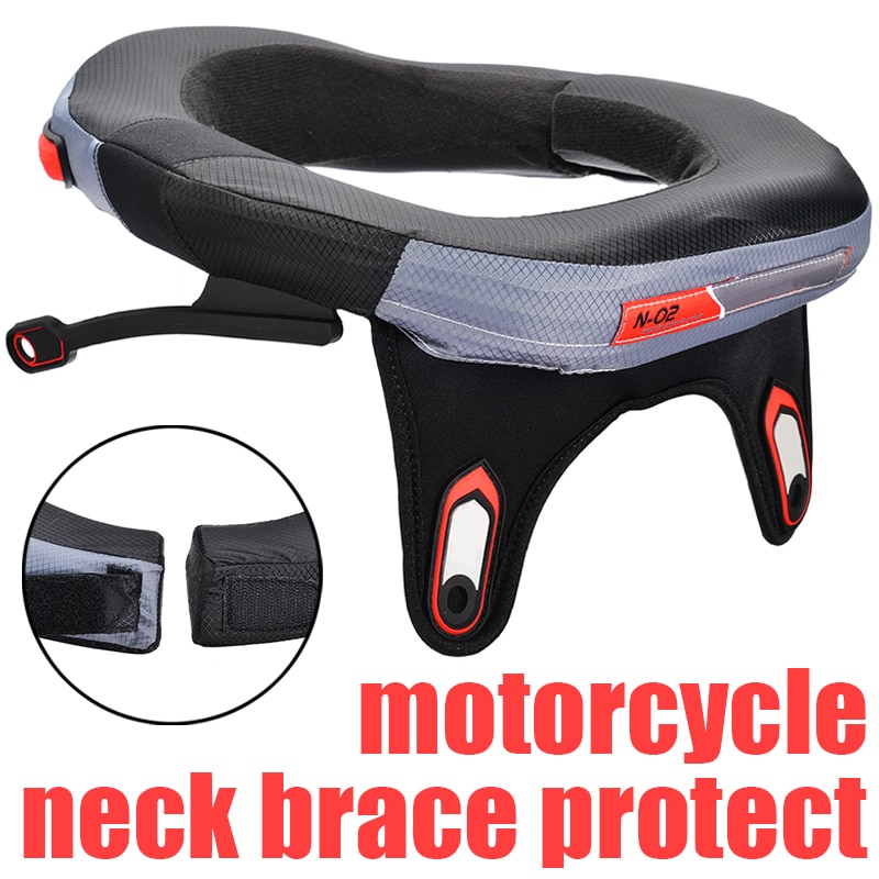 Universal 1pc motorcykel halsbøjle understøtter letvægtsbeskyttelse motocross nakkebeskytter voksne skiskøjtehals