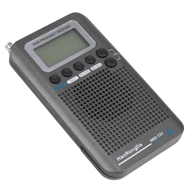 HanRongDa HRD-737 Portable Radio Aircraft Band Rec... – Grandado