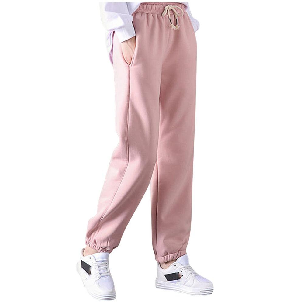 Neue Lamm Kaschmir Herbst Und Winter Plus Samt Dicken Sport Hosen frauen Harem Hosen verlieren Warme lässig Hosen Pantalones mujer: C / L