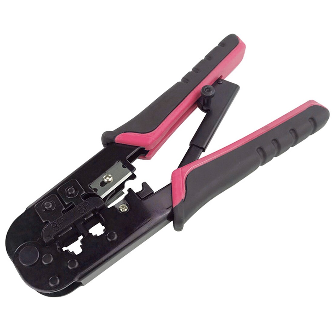 RJ45 RJ-12 RJ11 Dual-modular Crimping Tool Wire Stripper Network Tools Cat5 Cat6 Crimping Pliers Multi Function