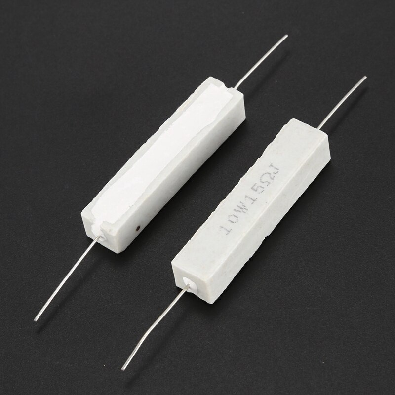 1x 12v dc 40mm 20mm pc-cpu-gehäuselüfter & 10 stück feste keramik 2 zementwiderstände 15 ohm 10w 5%