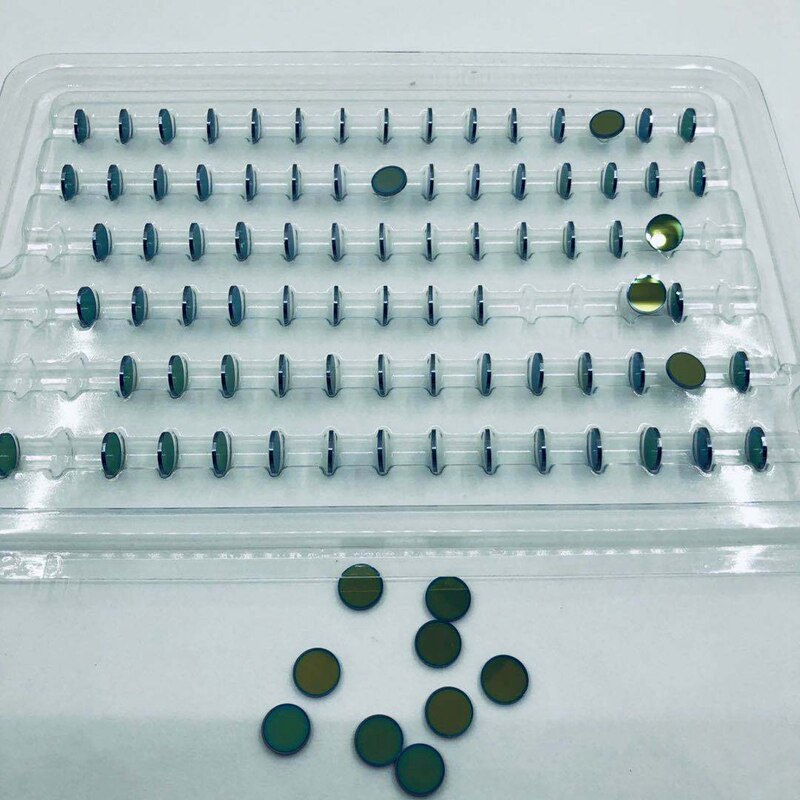 Temperature measuring lens Silicon lens coating 8-12 micron diameter 8 focal length 9 infrared temperature measuring instrument