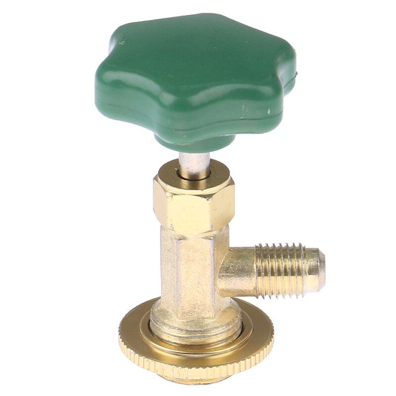 Til bil aircondition kølemiddel åben 1pc sae auto ac kan tappe ventil flaskeåbner  r134a m14 / 1/4 "lækagesikker switch: Gn