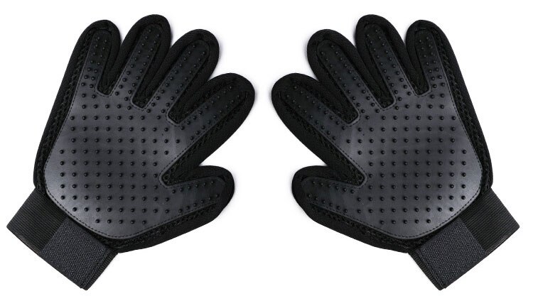 Pet Cat Glove For Animal Comb Cat Grooming Deshedding Right Hand Hair Removal Brush Finger Touch Glove