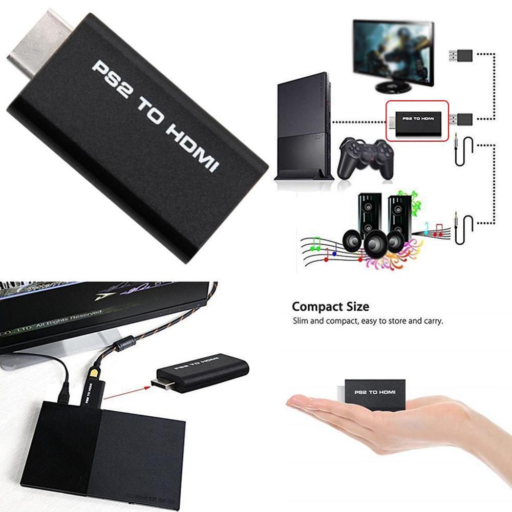 HDV-G300 Fit For PS2 to HDMI 480i/480p/576i Audio ... – Grandado