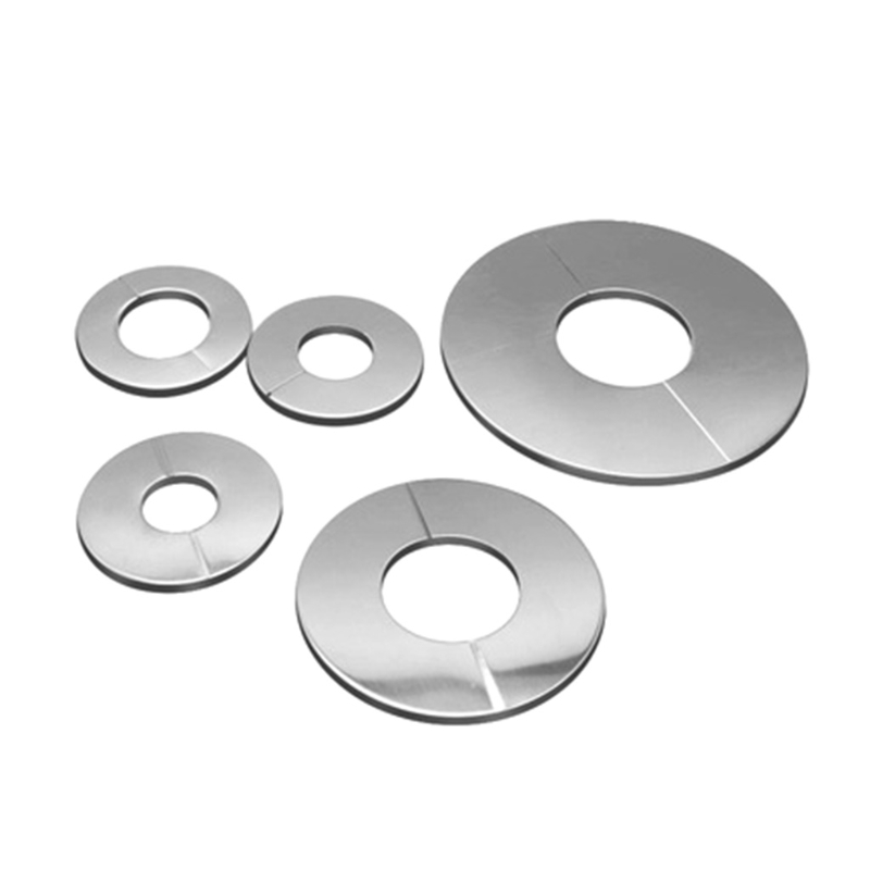 Wall Split Flange Stainless Steel Round Escutcheon Plate Water Pipe Wall Covers fit for Kitchen Faucets Sinks Toilets 29EA