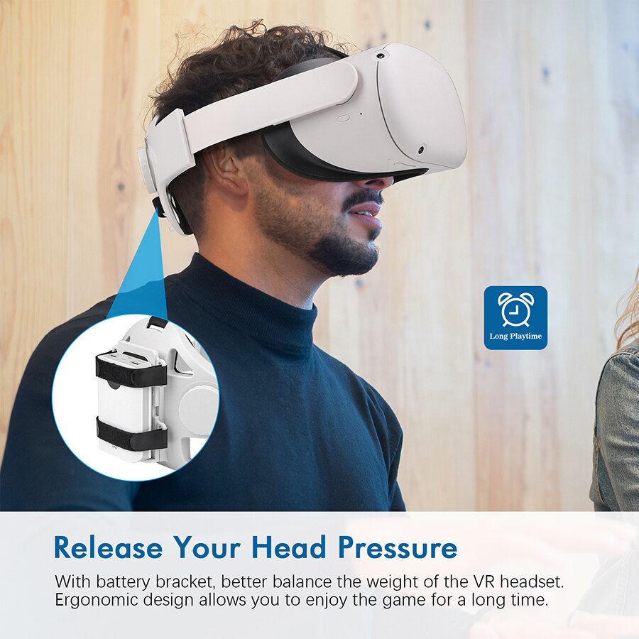 Elite Head Strap For Oculus Quest 2 VR Accessories Adjustable Oculus Quest 2 Halo Head Strap Quest 2 Strap Quest 2 Accessories