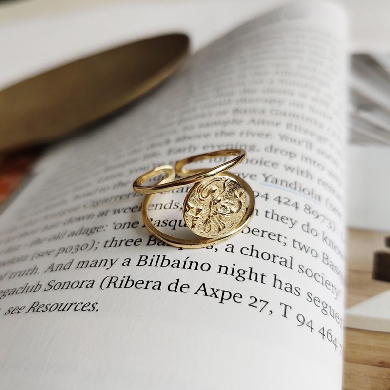 Silvology 925 sterling zilveren zeemeerminringen, ronde gouden ringen met lang haar voor vrouwen, modieuze sieraden en bedels