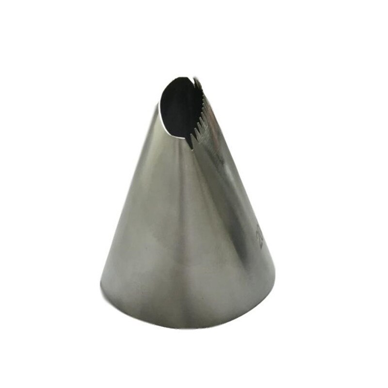 Ekstra store glasur rør dyser kage dekoration kage tip sæt fondant kage værktøj stål dyse rør gør det selv kage dekoration tips
