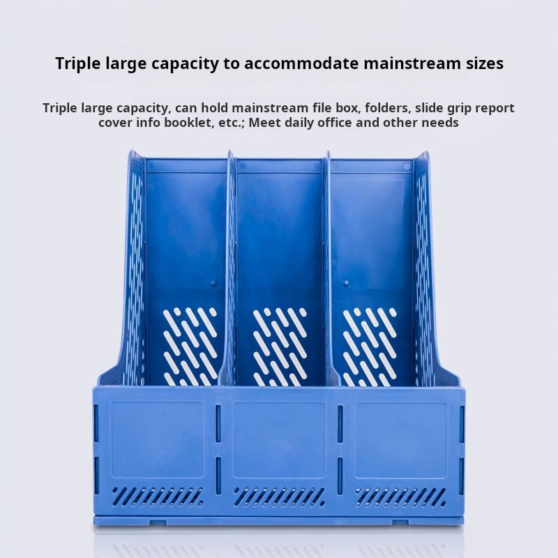 Large-Capacity Storage Document Information Contract Classification Desktop File Rack Office Storage Rack