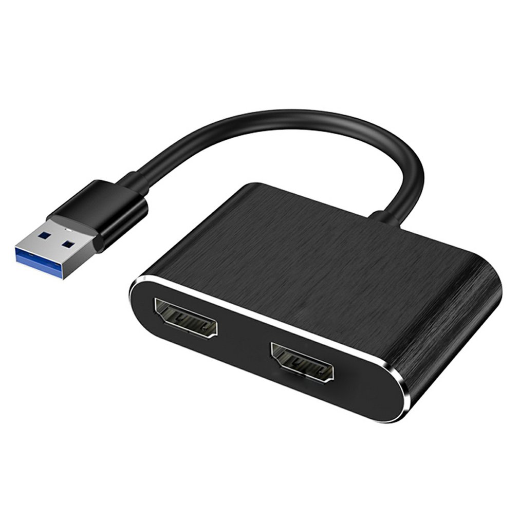 3 in 1 USB 3,0 zu Dual HDMI-kompatibel Hub Dock Station 1080P 5Gbps Adapter Kabel USB 3,0 PD Konverter für Telefon Macbook Laptop TV: Default Title
