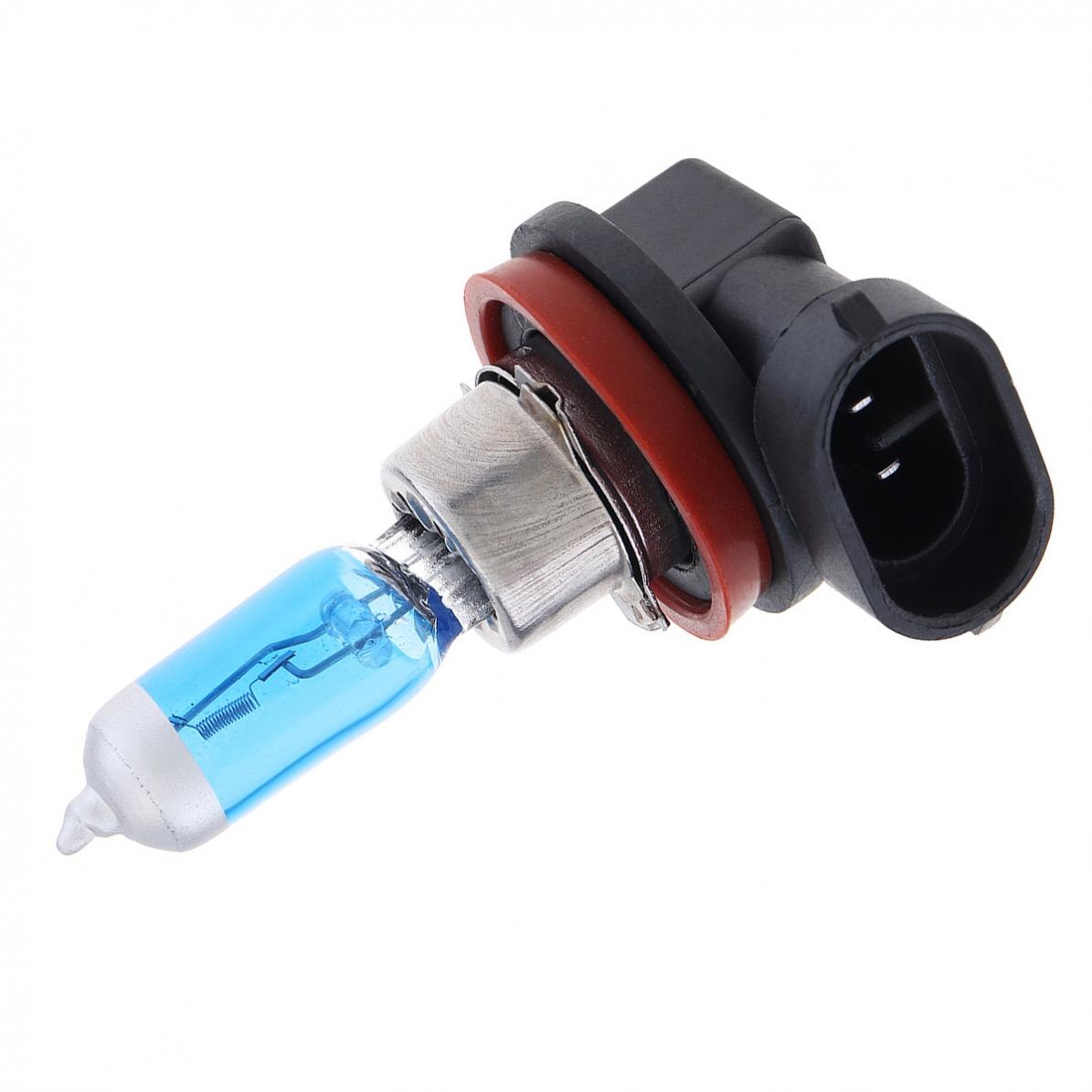 2pcs 12V H8 35W 6000K Universal White Light Super Bright Car Xenon Halogen Lamp Auto Front Headlight Fog Bulb