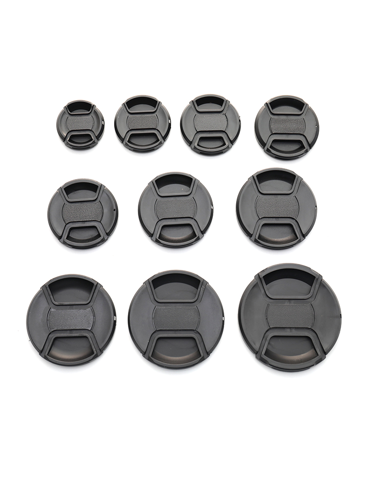 Couvercle d'objectif d'appareil photo, , 40.5mm 49mm 52mm 55mm 58mm 62mm 67mm 72mm 77mm 82mm, pincement central