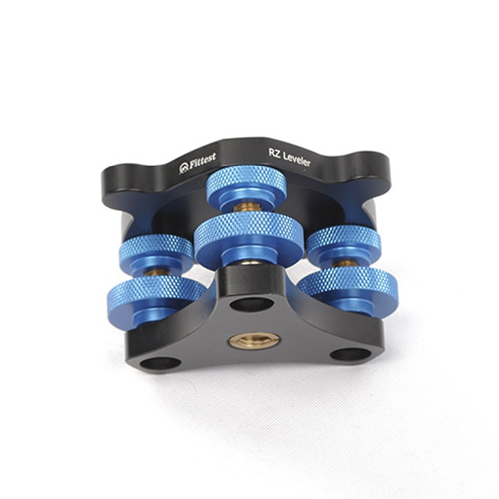 RZ Leveler Adjustable Camera Accessory Horizontal Regulator Measurement Leveling Base High Accuracy Screw Mount Spare Parts