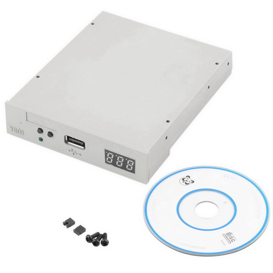 Alta qualidade 3.5 "1000 usb disquete unidade de disco emulador simulação 1.44mb roland teclado branco
