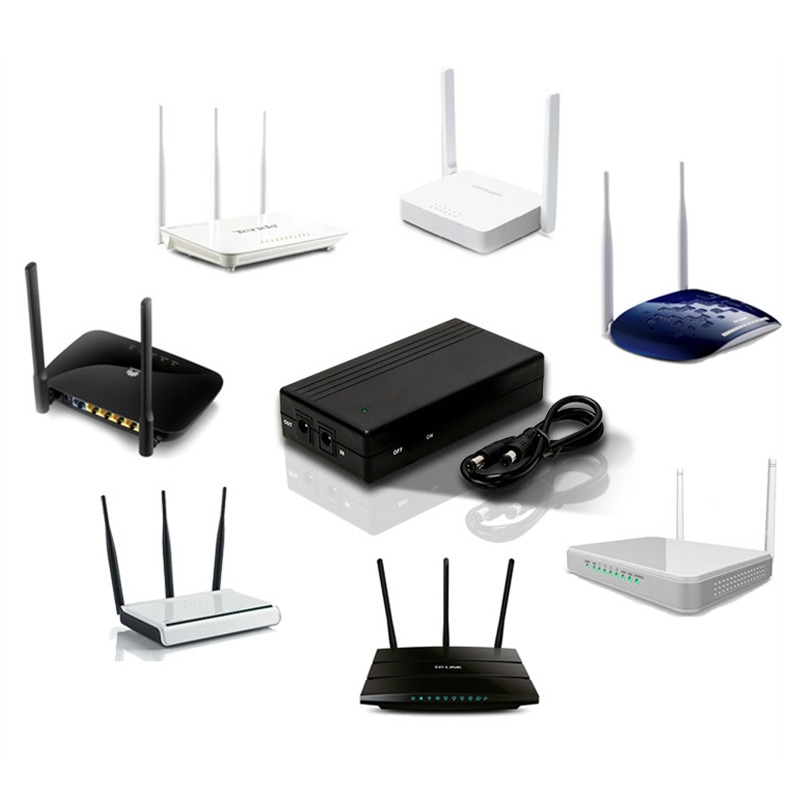 Uninterruptible Power Supply for IP Camera 9V 1A 14.8W Mini UPS Backup Battery Backup Standby Power Supply