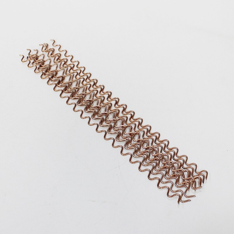 100Pcs Dent Pulling Wave Wiggle Wire 320mm Long 2mm Diameter Car Repair Dent Puller Spot Welding Panel Pulling Wires