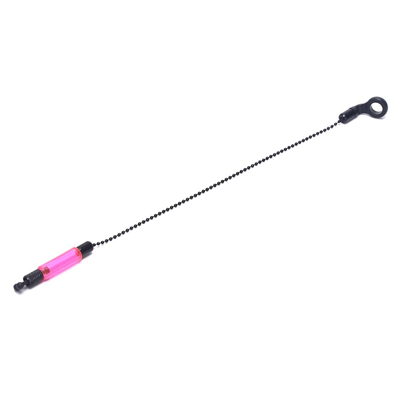 1Pc Karper Vissen Alarmen Swinger Vissen Hangers Klossen Swingers Voor Vissen Beetverklikker Indicator Rood/Roze/Geel/Blauw/Groen: Roze