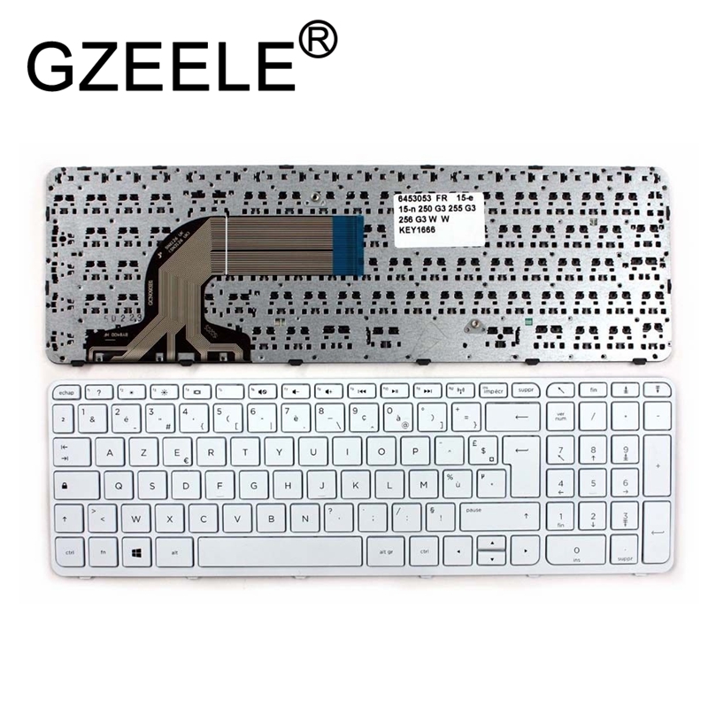 SP/FR/UK/AR keyboard for HP pavilion 15T 15Z 15-F 15-G 15-N 15-H 15-R 15-S 15-D RT3290 CQ15-A 15-E 15-N000 TPN-Q130 250 G3 C117: Silver