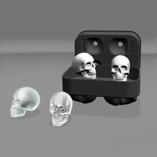 Us stock kallo muoto 3d jääkuutio muotti maker baari juhla silikoni alustat suklaa muotti työkalu