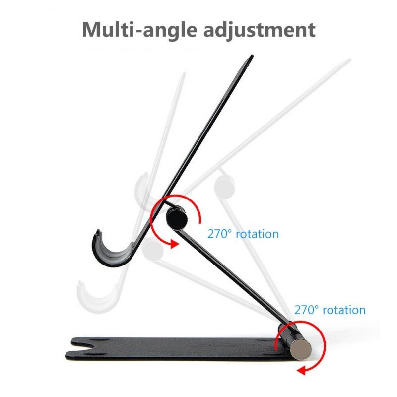 Universal Desk Cell Phone Tablet Holder Folding Adjustable Stand Bracket Phone Stander Desktop For Xiaomi Huawei