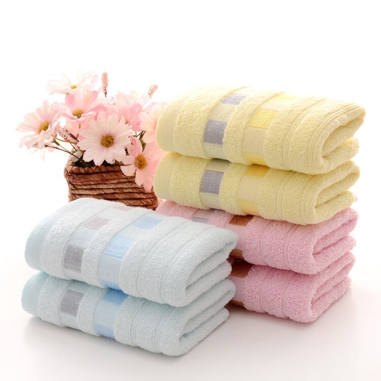 T020A Prijs Geel Blauw Roze 34Cm * 74Cm Hotel Thuis Gezicht Handdoek Of Handdoek