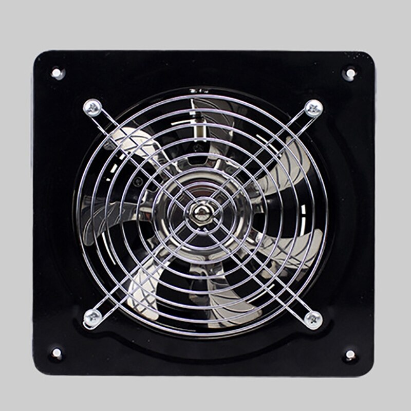 220v ventilator udsugning vægmonteret 6 tommer udstødningsventilator støjsvag hjemmebadeværelse køkken garage ventilationsventilation sort