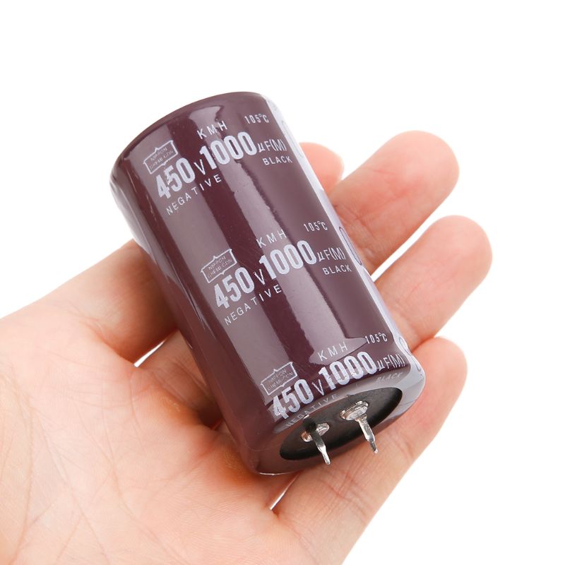 High Frequency 450V 1000uF Aluminum Electrolytic Capacitor Volume 35x60 N1HF