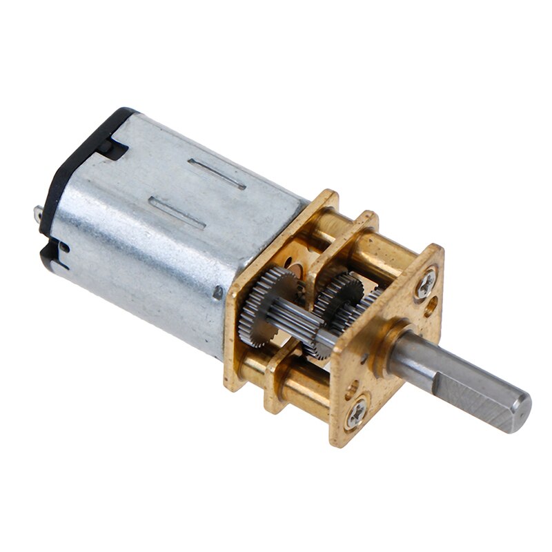 1PC DC 6V 12V Mini Micro Metal Gear Motor met Gearwheel DC Motoren 20/30/ 50/100/200/300 RPM