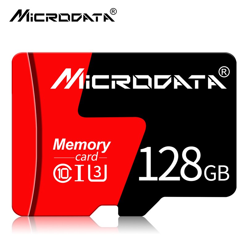 32gb micro sd-kaart 8gb 16gb tf-kaart klasse 10 64gb 128gb geheugenkaart geheugenkaart flash usb-stick met gratis adapter: 128gb
